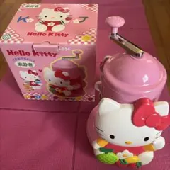 ハローキティ　サンリオ　レトロかき氷機 動作確認済　Hello Kittyのサムネイル