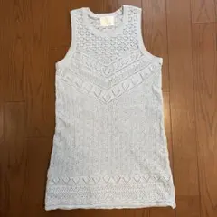 ZARA ニットワンピース13-14 インナー付き