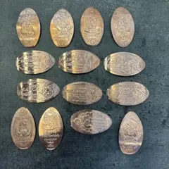 【レア】ディズニー 日本公式｜スーベニアメダル 東京ディズニーシー 14枚