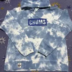CHUMS チャムス　水色　パーカー