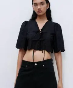新品　H&M ブラウス 半袖 XS