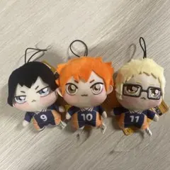 狙*兵様 ハイキュー！！ちょぴぬいぷち ぬいぐるみ　マスコット　全3種セット②