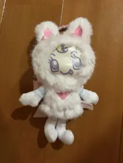 【mezzo piano】 ふわふわぬいぐるみマスコット ベリエちゃんホワイト