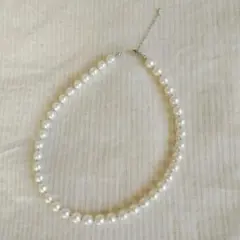 コットンパールのネックレス