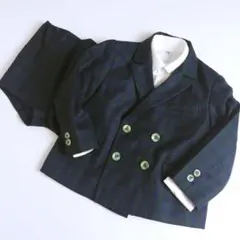 【1点物】ベビーフォーマル　キッズフォーマルダブルスーツ　入園式　結婚式　男の子