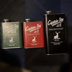 Captain Stag オイルランタン用燃料ボトル400ml赤緑700ml 黒のサムネイル