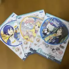 セガ ラッキーくじ プロジェクトセカイ カラフルステージ! E賞うちわ3枚セット