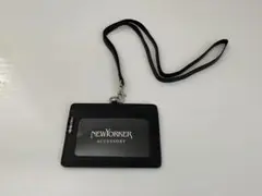 NEWYORKER カードケース ストラップ付き