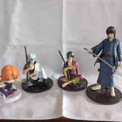 銀魂　銀時・新八・神楽・桂小太郎 フィギュアセット