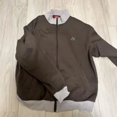 &RSON ともやんブラウン ジップアップジャージ L