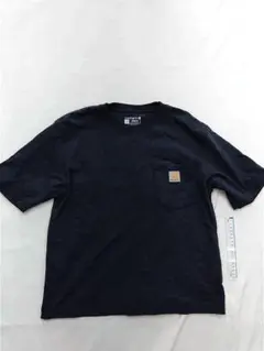 ◎カーハート t ルーズフィット ポケットTシャツ Sサイズ ネイビー メンズ