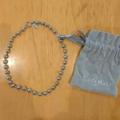 SeadsMara シルバーボールチェーンネックレス