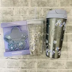 SAKURA2026グラスタンブラーエアリーブルー＆コースター＆TOGOボトル