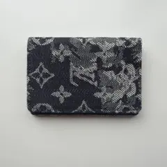 Louis Vuitton 名刺ケース　モノグラム　デニム