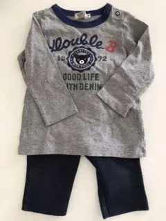 ミキハウス長袖Tシャツ&パンツ