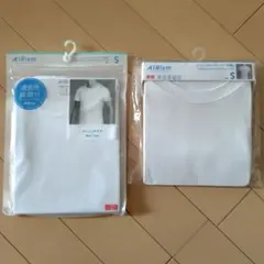 ユニクロ　【新品未開封】　エアリズムクルーネックＴ（半袖）サイズ：Ｓ　セット販売