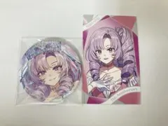 壱百満天原サロメ　7周年チェキ風カード　ART OF NIJISANJI缶バッジ