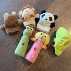 指人形　7体セット