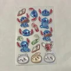 正規品 ボンボンドロップシール おすそ分け スティッチ らくがき ちいかわうさぎ