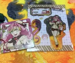 鬼滅の刃 バレンタイン アクリルスタンド コースター 甘露寺 蜜璃