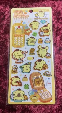 ★正規品★ <12> 平成はっぴーフォンステッカー:ポムポムプリン