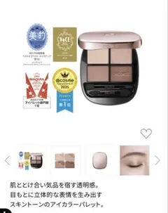 コスメデコルテ スキンシャドウ デザイニングパレット 01 Rosy Brown