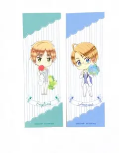 ヘタリア イギリス アメリカ カード 2枚セット