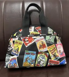 レスポートサック×ディズニー　ヴィンテージポスター柄　ショルダー