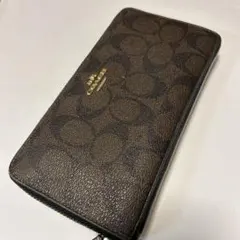 COACH ブラウン 長財布