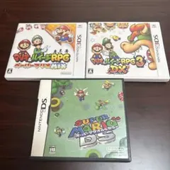 マリオ＆ルイージRPG 3DS DS ソフト 3本セット
