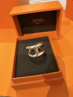 期間限定お値下げ！HERMES エルメス オスモズGM リング 59 シルバー