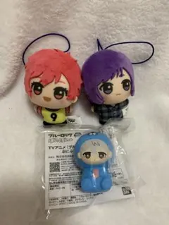 ブルーロック　幼少期　ちびちびぐるみ　ソフビ　セット　千切　玲王　凪