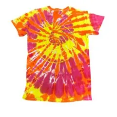 タイダイTシャツ　プリント　GILDAN インポート　古着8Sc