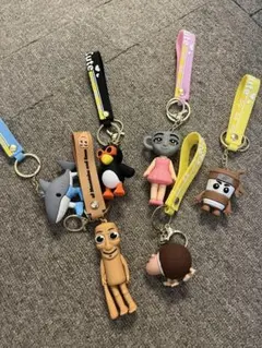 イタリアンブレインロット　キーホルダーセット６点