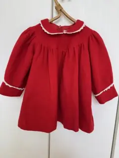 イブサンローランYSL赤リボンワンピース90クリスマスバレンタイン撮影発表会誕生 イブサンローランYSL赤リボンワンピース90クリスマス