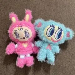 【新品】ナルミヤ　もこもこミニぬいぐるみ　メゾピアノ　エンジェルブルー