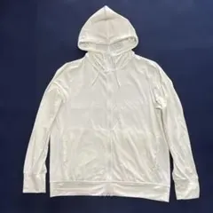 UNIQLO エアリズムUVカットメッシュパーカー　ホワイトXL ユニクロ