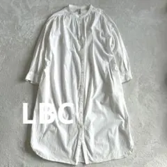LBC オフホワイト シャツワンピース Mサイズ コットン100%のサムネイル