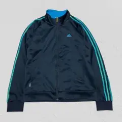 【難あり】adidas アディダス♡トラックジャケット　ジャージ　3本ライン　L