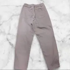 GRL バックウエストゴム コットンストレートパンツ [M] 　YT510