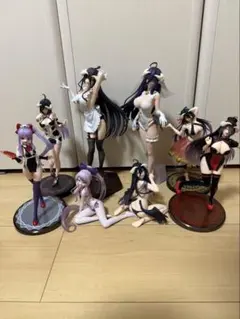 オーバーロード アルベド シャルティア 8体セット