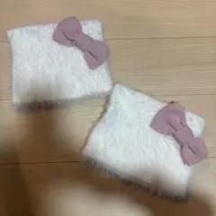 ハローキティ ファー　ニット帽