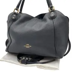 COACH/コーチ レザー イーディー 2way ショルダーバッグ トートバッグのサムネイル