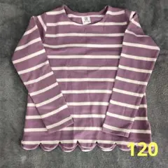 デビロック ロンT 長袖Tシャツ カットソー 120 ボーダー