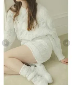 ジェラートピケ　15th カラースプレー×ジェラート 2ボーダー　ショートパンツ