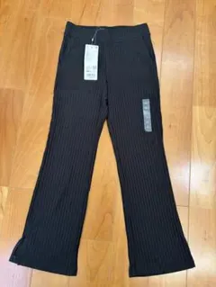 ⭐︎新品タグ付き⭐︎リブフレア レギンスパンツ130センチ
