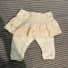 【衣類A】80ミキハウス　フリルスカートパンツ　スカッツ