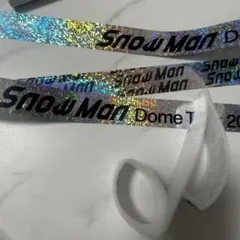 Snow Man ドーム　2025-2026 ON 銀テープ　おんぷ　落下物