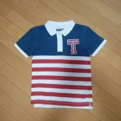 お値下げ【TOMMY HILFIGER】襟付き半袖シャツ サイズ128