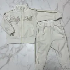 BABYDOLL セットアップ パーカー パンツ アウター ジャージ上90下80